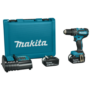 MAKITA KLOPBOOR/SCHROEFMACHINE 18V DHP485SFE