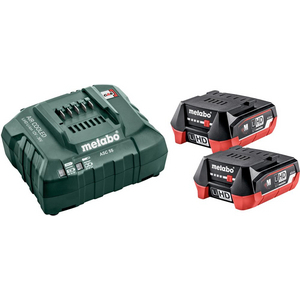 01780040, 8110400025 Akku Basis-Set LiHD 12,0V Metabo 2x12,0V 4,0 Ah LG ASC 55 Kt