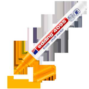 EDDING KRIJTMARKER RAMEN EN SPIEGELS 4095 NEON ORANJE
