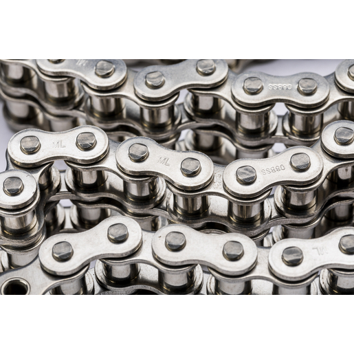 Catena A Rulli Singoli In Acciaio Inox 9.525 3/8 06BBS-1 ISO 8187 - Foto 7