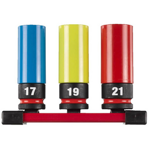 MILWAUKEE SHOCKWAVE 1/2 SLAGMOERDOP HEX 22MM 4932493374
