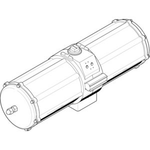 DAPS-2880-090-RS3-F16 Semi-rotary drive