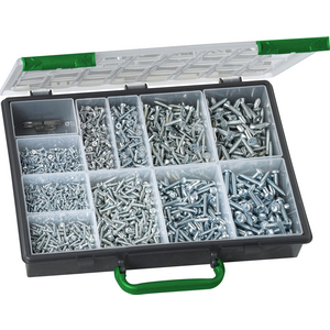 Cap and countersunk head screws set