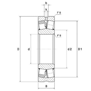 RLT A RLX SPHERIQUES 21311 CAGE ACIER 55X120X29