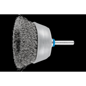 PFERD Shank mounted cup brush, crimped TBU 7015/6 INOX 0,30