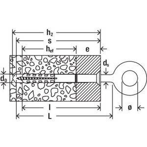 FISCHER KOZIJNPLUG S14 ROE 135 52162
