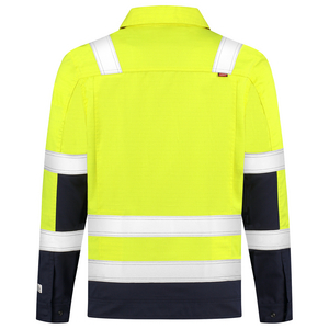 TRICORP WERKJAS MULTINORM 403015 FLUO GEEL/INKT BL MT L