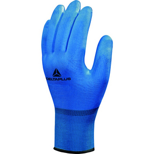 GANT POLYAMIDE ENDUIT PU BLEU T7 PAUME ET DOIGTS UE12