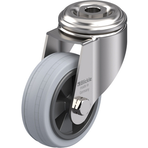 ROULETTE PIVOT. 60KG D. 80MM IN BAND.CAOUT 25MM MOY LISSE