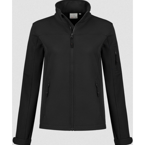 KNAPP SANTINO SOFTSHELL JAS SANTO DAMES ZWART MT XL
