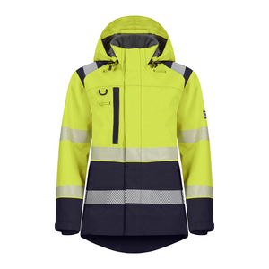 TRANEMO DAMES WINTERJACK CAP. HI-VIS 430346 GEEL/MAR MT XXL