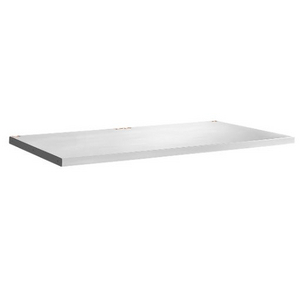 PLAN DE TRAVAIL L.1455MM BOIS ET INOX L 1455MM