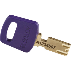 BRADY SAFEKEY HANGSLOT CPT-PRP-25PL-KA3PK (PK=3ST)