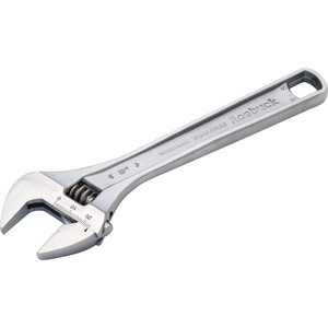 Ruby Wrench Adjustable Wrench - Chrome Roebuck - ref. 5044467 - RUBIX UK
