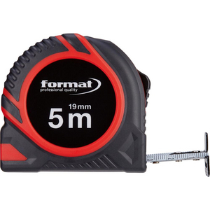 9444740008 Taschenbandmaß 8mx25 mm weiß FORMAT