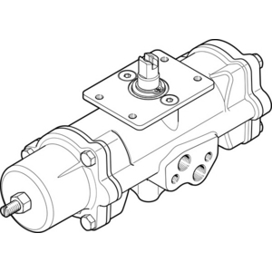 DAPS-0015-090-RS1-F03-CR Semi-rotary drive