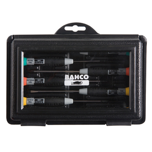 706-4 (BAHCO) Präzisionsschraubendreher-Satz, 7-Tlg, Schlitz+Ph+Pz