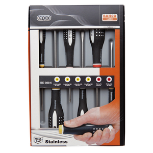BAHCO SCHROEVENDRSET ERGO RVS PH 6D BE-9881I (SE=6ST)