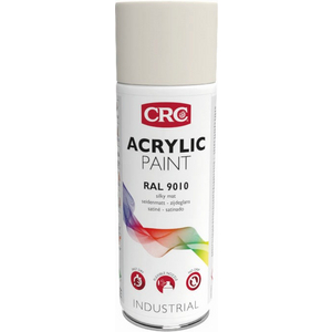 ACRYLIC PAINT RAL 9010 MATT 400ML Farb-Schutzlack-Spray matt Reinweiss