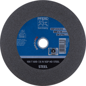 PFERD DOORSLIJPSCHIJF 100T600-7,6A24NSG-HD 60,0 VLAK