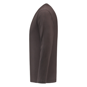 TRICORP T-SHIRT LANGE MOUW 101006 DONKER GRIJS MT 3XL