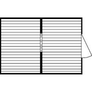 3110030785 Materialcontainer 2-er KOMBI MC 1300