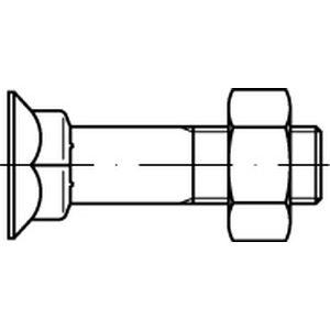 SPARTEX 8.8 SLOTBOUT VERZK D608 M10X40