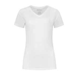 SANTINO T-SHIRT JAZZ DAMES WIT MT M