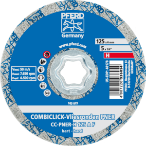 PFERD COMBICLICK® non woven disc CC PNER H 125 A F