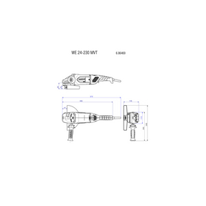 METABO GROTE HAAKSE SLIJPER WE 24-230 MVT 606469260