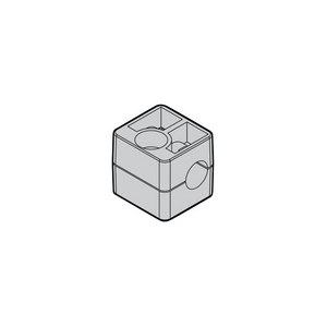 COLLARE SERIE STANDARD LEGGERA AC1 6,4 - ALLUMINIO - SOLO COLLARE C1-006.4-AL