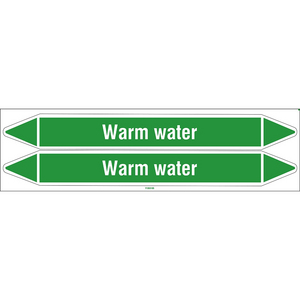 BRADY LEIDINGMERKER WARM WATER (52 X 450) CARD/ 2 MERKERS
