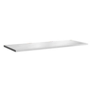 PLAN DE TRAVAIL L.2182MM BOIS ET INOX L 2182MM