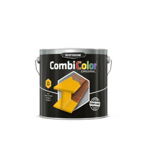 PEINTURE COMBICOLOR BRILLANT RAL1003 JAUNE SECU. BID.2,5L