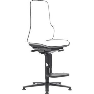 3110020670 Basisstuhl NEON grau m. Gleiter u. A.-Hi
