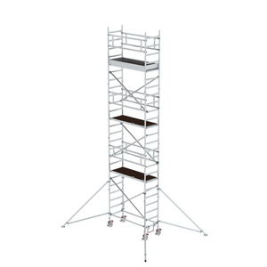 3210035855 Rollgerüst Aluminium m. Ausleger 0,75x1,80 m H 8,40 m