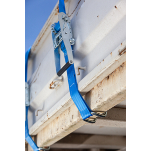 SANGLE 2 PARTIES 6M FER SERRE LARG 50MM - BLEUE LC2000 DAN