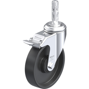 LKRA-POA 125K-11-FI-E11 Lenkrolle mit Stop-Fix und Expanderbefestigung