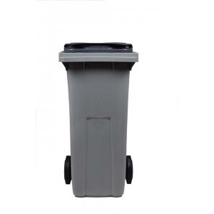 CONTENEUR KOROK 2 ROUES 240L PLASTIQUE GRIS