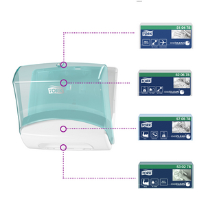 DISTRIBUTEUR PAPIER/CHIFFONS PLIES TOP PAK