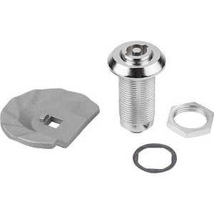 K0527.45401 Drehriegel mit Stufenzunge, Doppelbart 3mm