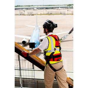 IMBRACATURA DI SICUREZZA PER ARRESTO CADUTA CON CINTURA COMFORT POSIZIONAMENTO, NERO, M/L 7100207437