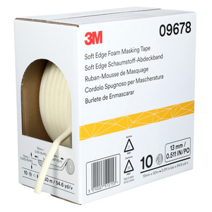 CORDOLO SPUGNOSO PER MASCHERATURABIANCO, 13 MM X 50 M, 09678 7000034663