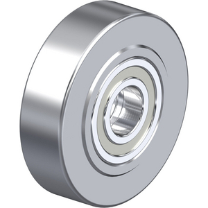 ROUE 6000KG D.200MM 55MM ACIER ROUE MONOBLOC MOYEU BILLE