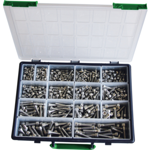 COFFRET VIS CHC INOX A2 ENTIEREMENT FILETEES