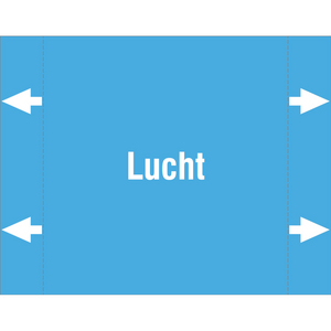 BRADY LEIDINGMERKER 115X90 LUCHT