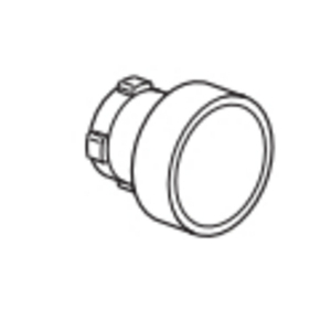 PUSH BUTTON FLUSH RED ZB4-BA4