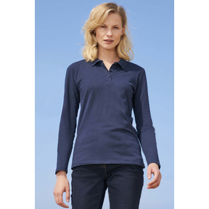 POLO WOMEN BLANC TXL PERFECT LSL MANCHES LONGUES