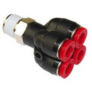 C01950428 Verteiler 4 - R1/4 Pneufit C