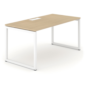 BUREAU NET-O 160X80X74CM-PLAT.CH BLANCHI+TOP ACCESS/PIET. BLANC